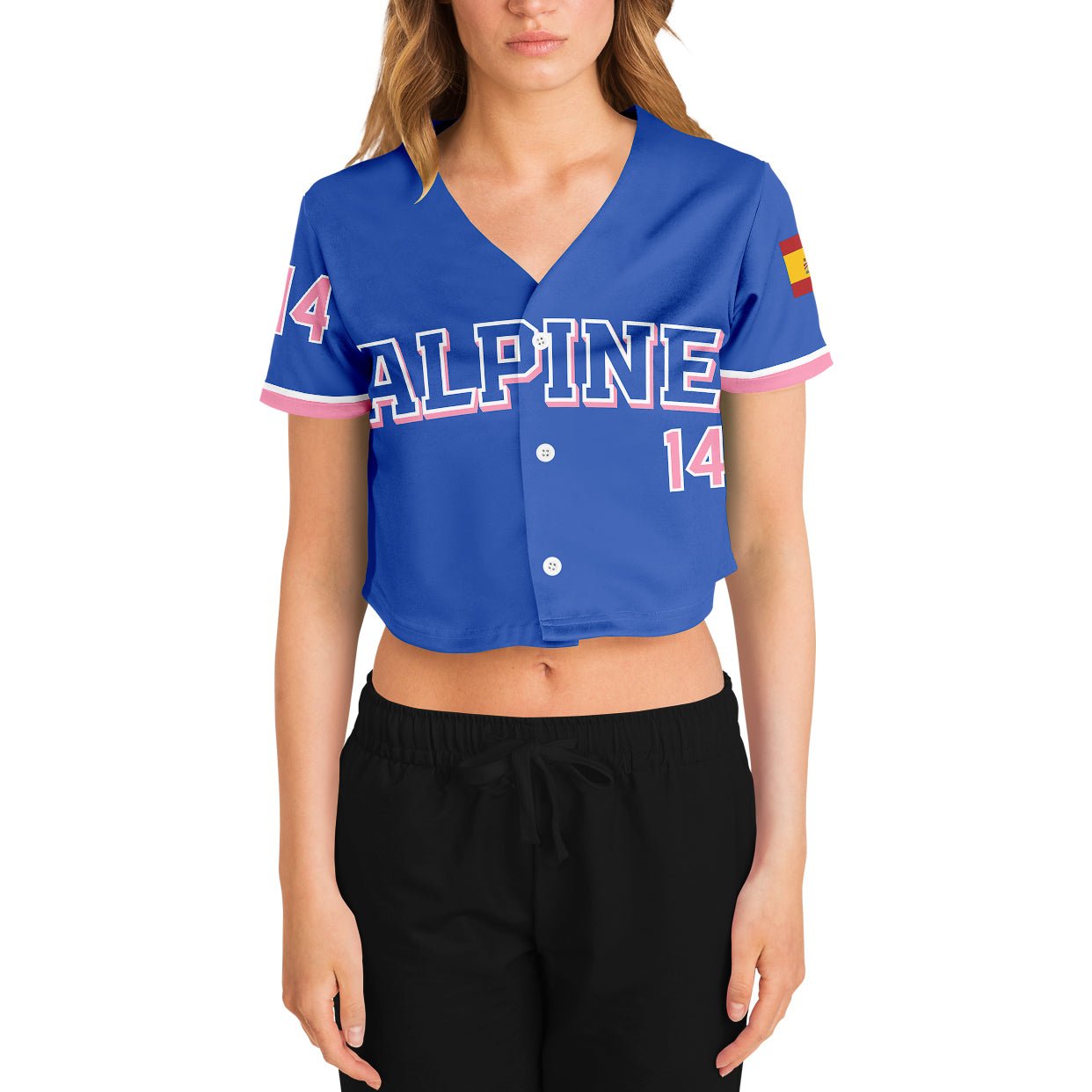 Alonso - Away Crop Top Jersey - Furious Motorsport