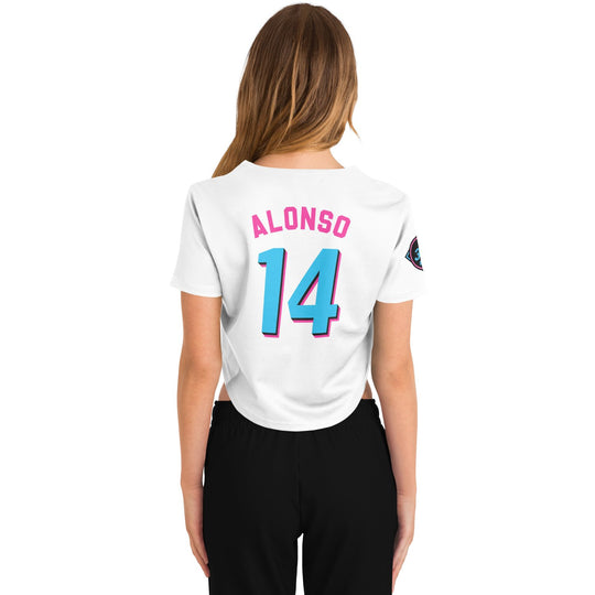 Alonso - Miami Vice Home Crop Top - Furious Motorsport