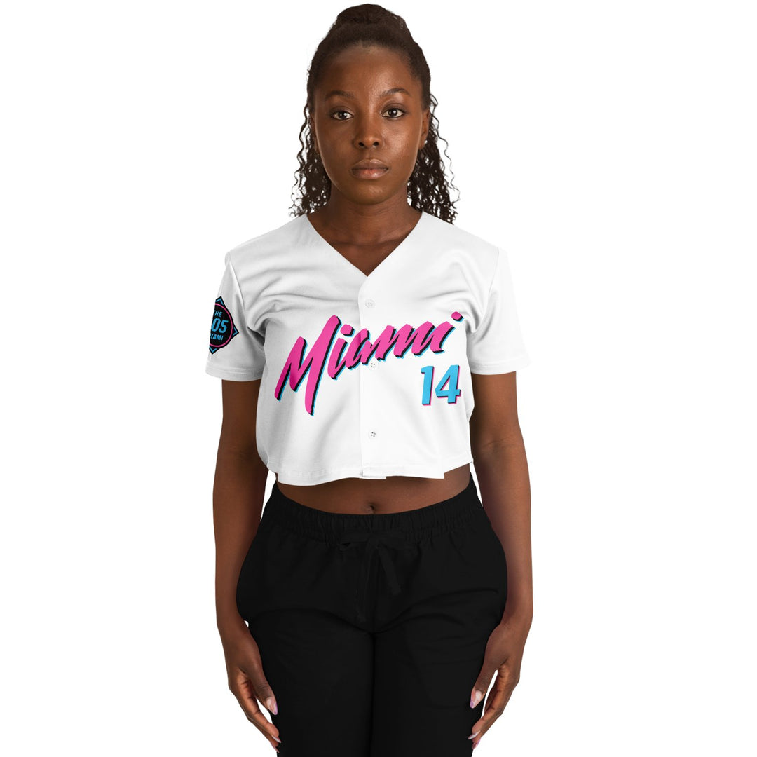 Alonso - Miami Vice Home Crop Top - Furious Motorsport