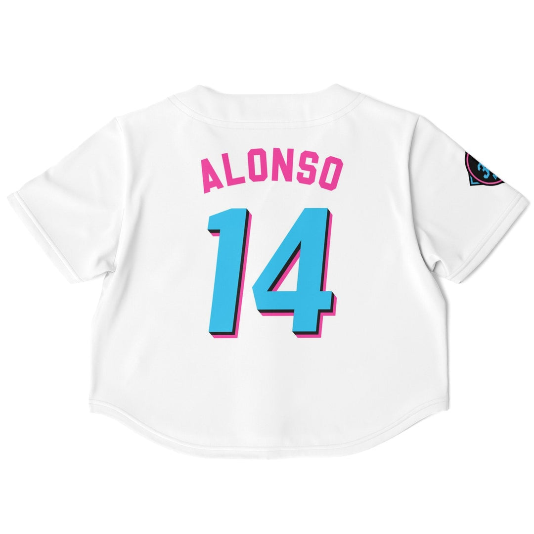 Alonso - Miami Vice Home Crop Top (Clearance) - Furious Motorsport