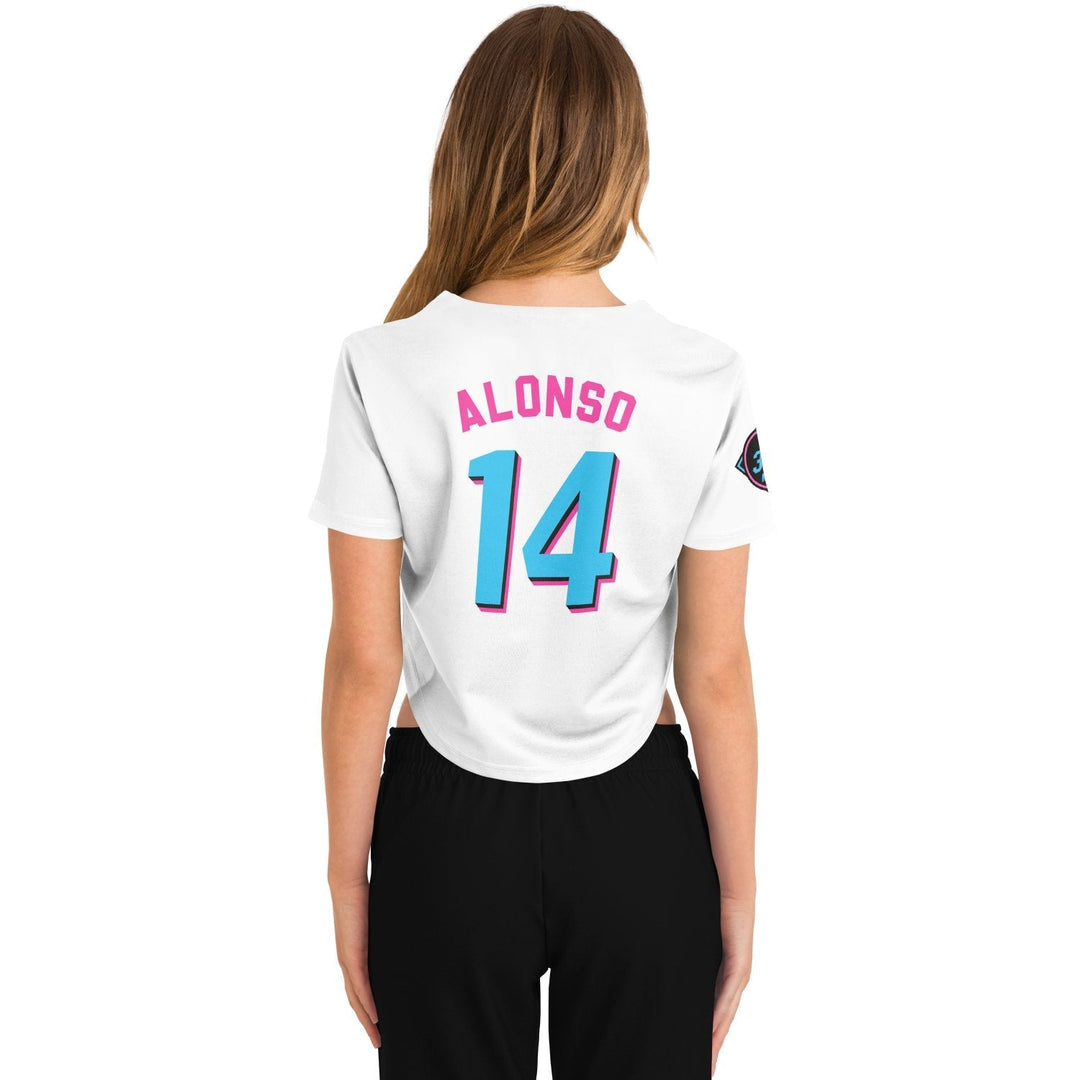 Alonso - Miami Vice Home Crop Top (Clearance) - Furious Motorsport