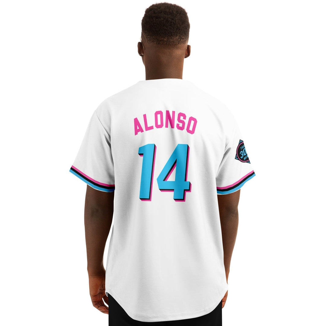 Alonso - Miami Vice Home Jersey (Clearance) - Furious Motorsport