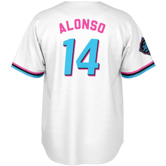 Alonso - Miami Vice Home Jersey (Clearance) - Furious Motorsport