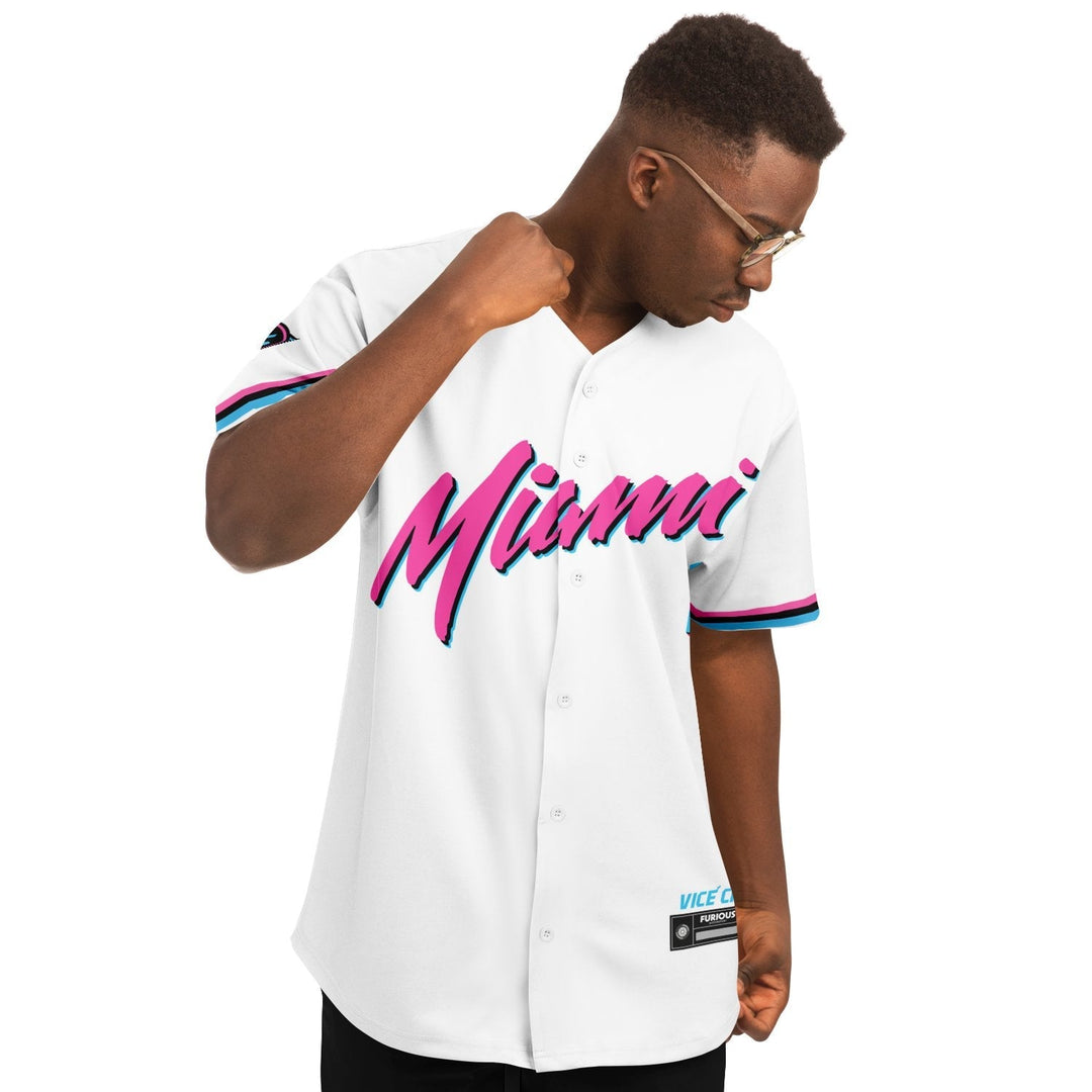 Alonso - Miami Vice Home Jersey (Clearance) - Furious Motorsport