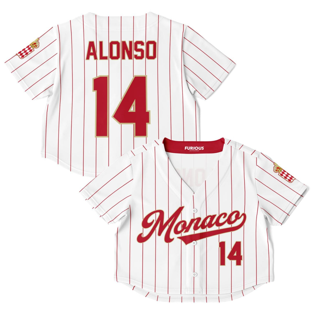 Alonso - Monaco Crop Top Jersey - Furious Motorsport