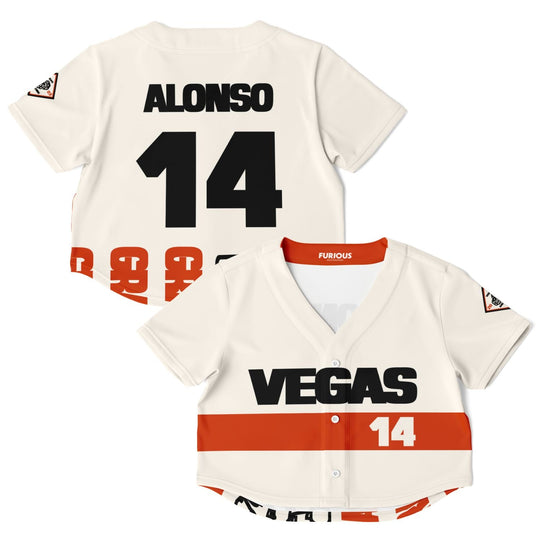 Alonso - Vegas Street Circuit Crop Top - Furious Motorsport