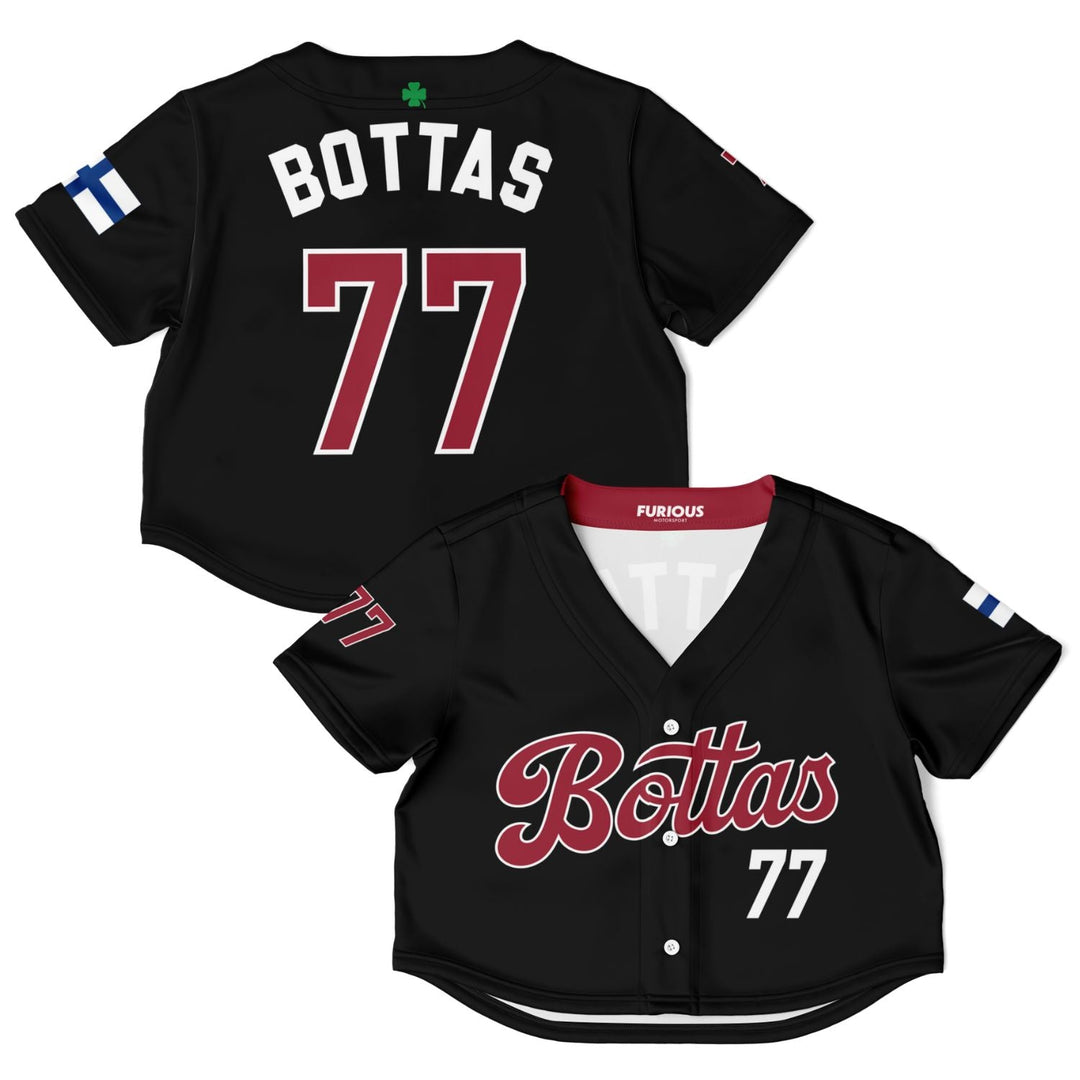 Bottas - Black VB77 Crop Top Jersey - Furious Motorsport