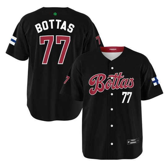 Bottas - Black VB77 Jersey (Clearance) - Furious Motorsport