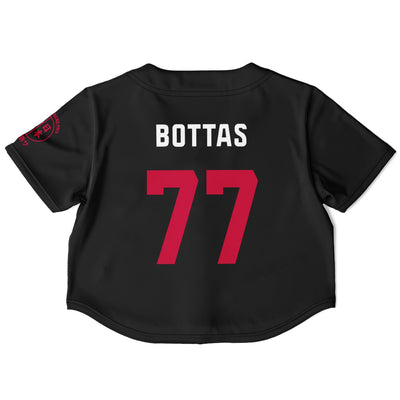 Bottas - Carbon Black Suzuka "Great Wave" Crop Top - Furious Motorsport