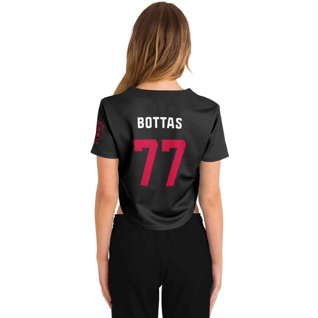 Bottas - Carbon Black Suzuka "Great Wave" Crop Top (Clearance) - Furious Motorsport