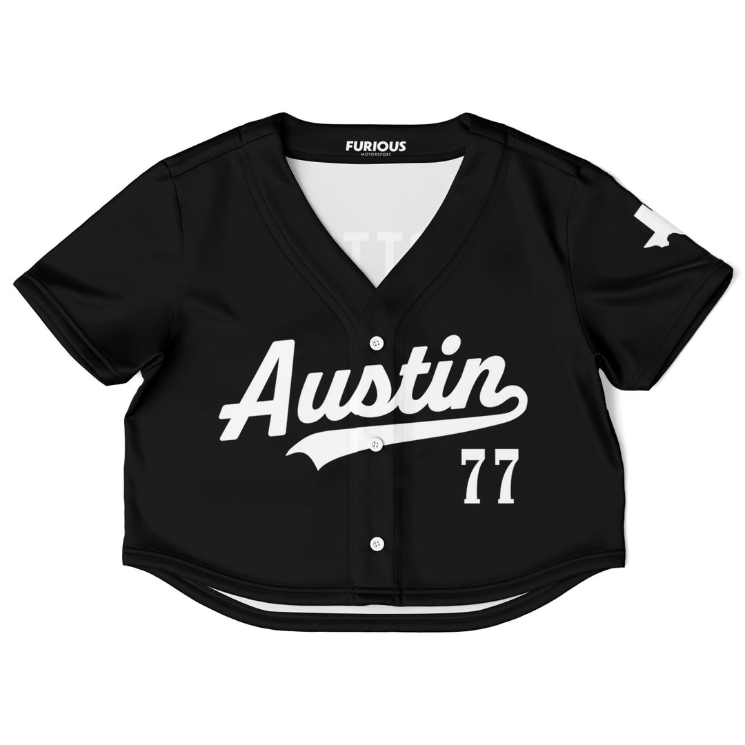 Bottas - Jet Black Austin Crop Top - Furious Motorsport