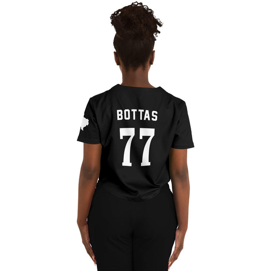 Bottas - Jet Black Austin Crop Top (Clearance) - Furious Motorsport