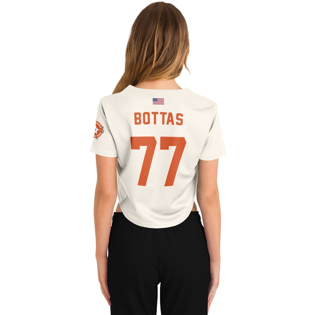 Bottas - Off-White Texas GP Crop Top (Clearance) - Furious Motorsport