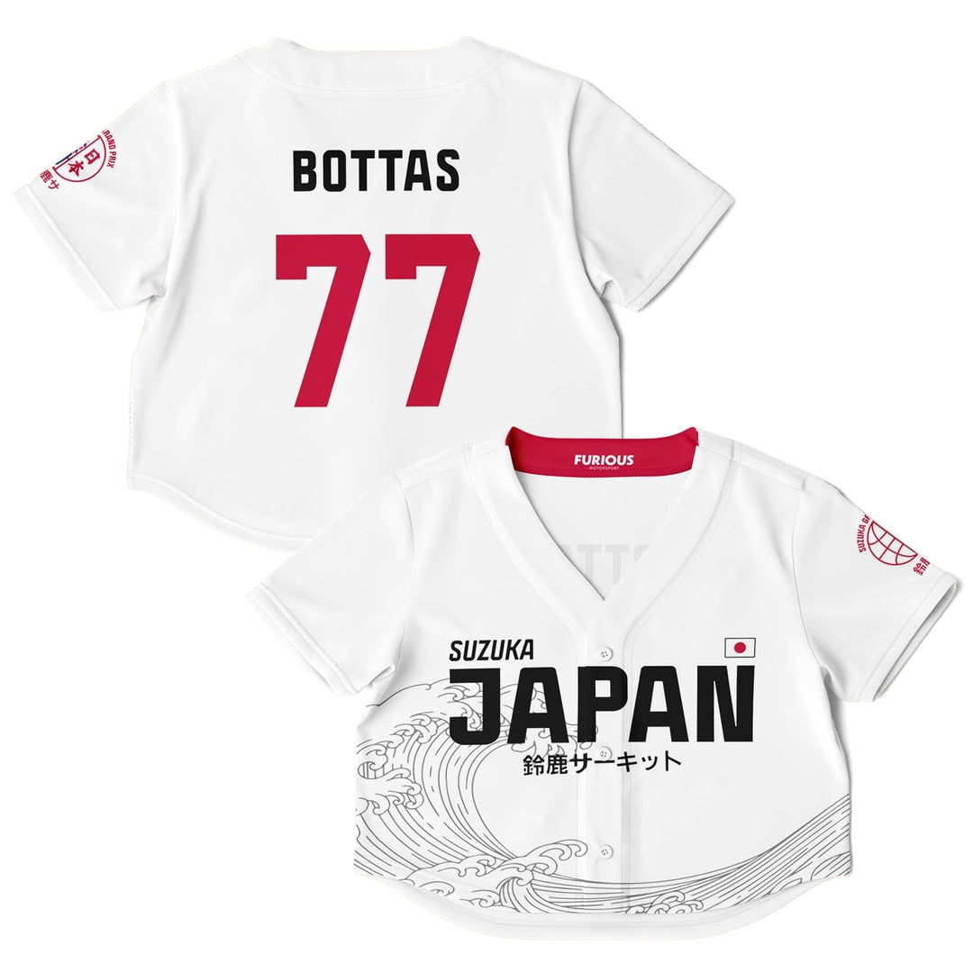 Bottas - Suzuka "Great Wave" Crop Top (Clearance) - Furious Motorsport