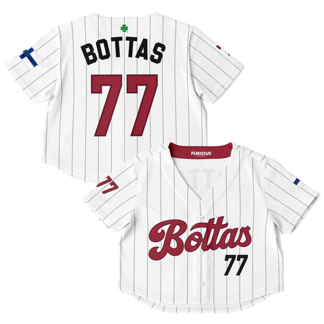 Bottas - White VB77 Crop Top Jersey - Furious Motorsport