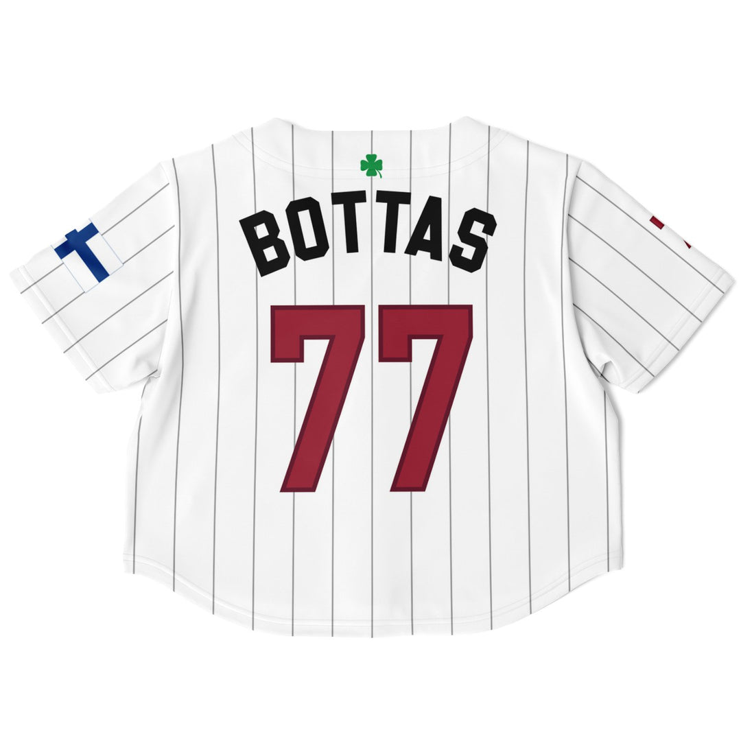 Bottas - White VB77 Crop Top Jersey (Clearance) - Furious Motorsport