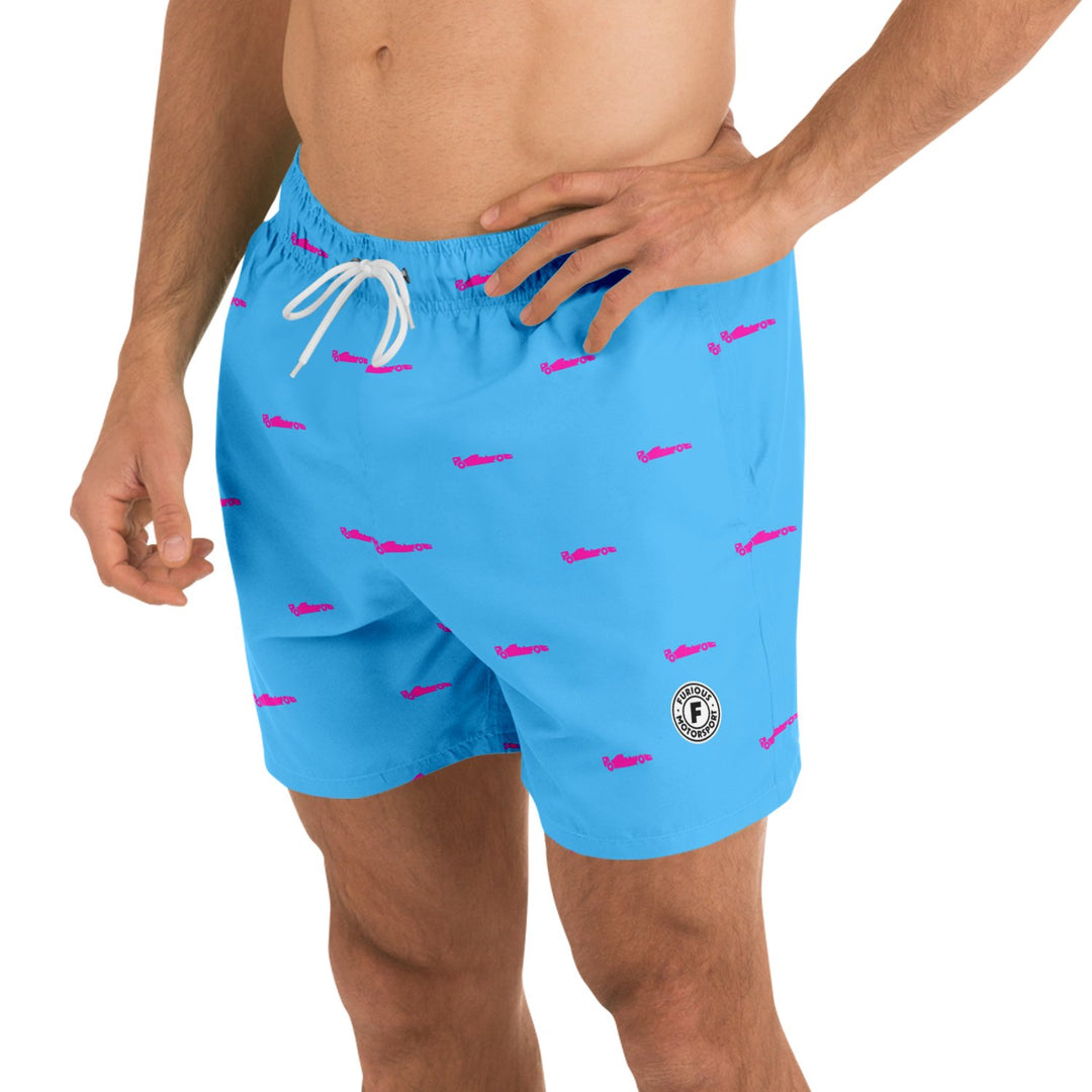 DRS Swim Trunks - Aqua Blue (Clearance) - Furious Motorsport