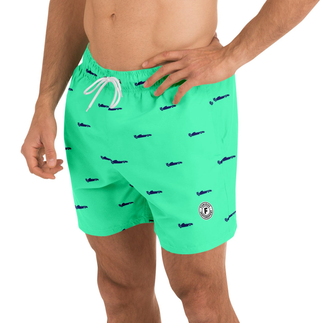 DRS Swim Trunks - Mint Green - Furious Motorsport