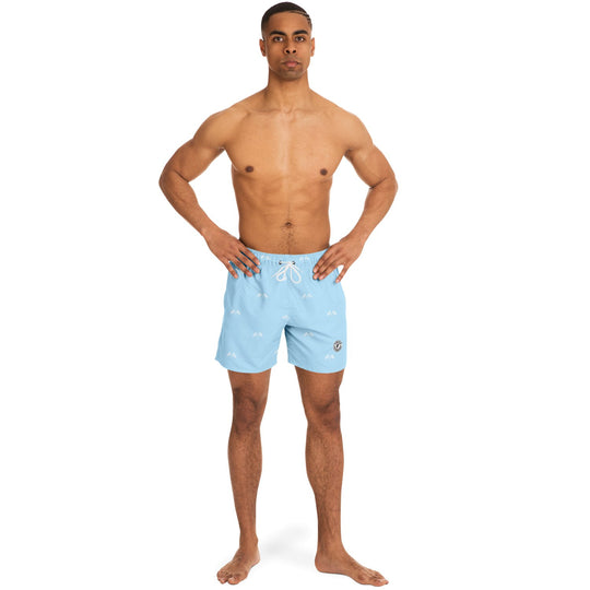 Final Lap Swim Trunks - Frost Blue - Furious Motorsport