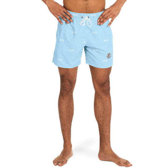 Final Lap Swim Trunks - Frost Blue - Furious Motorsport