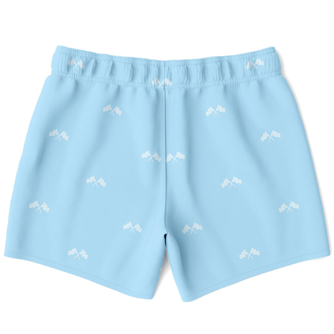 Final Lap Swim Trunks - Frost Blue - Furious Motorsport