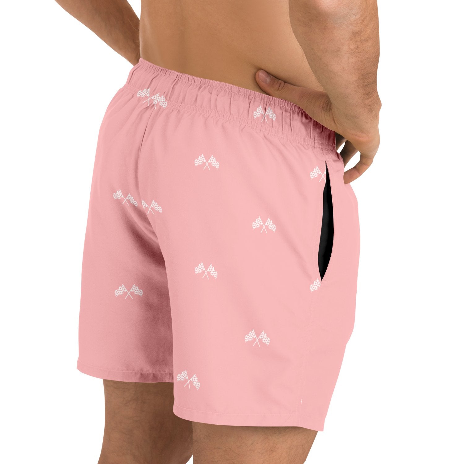 Final Lap Swim Trunks Salmon