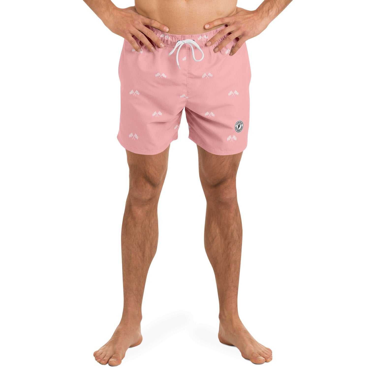 Final Lap Swim Trunks Salmon