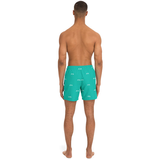 Final Lap Swim Trunks - Teal (Clearance) - Furious Motorsport