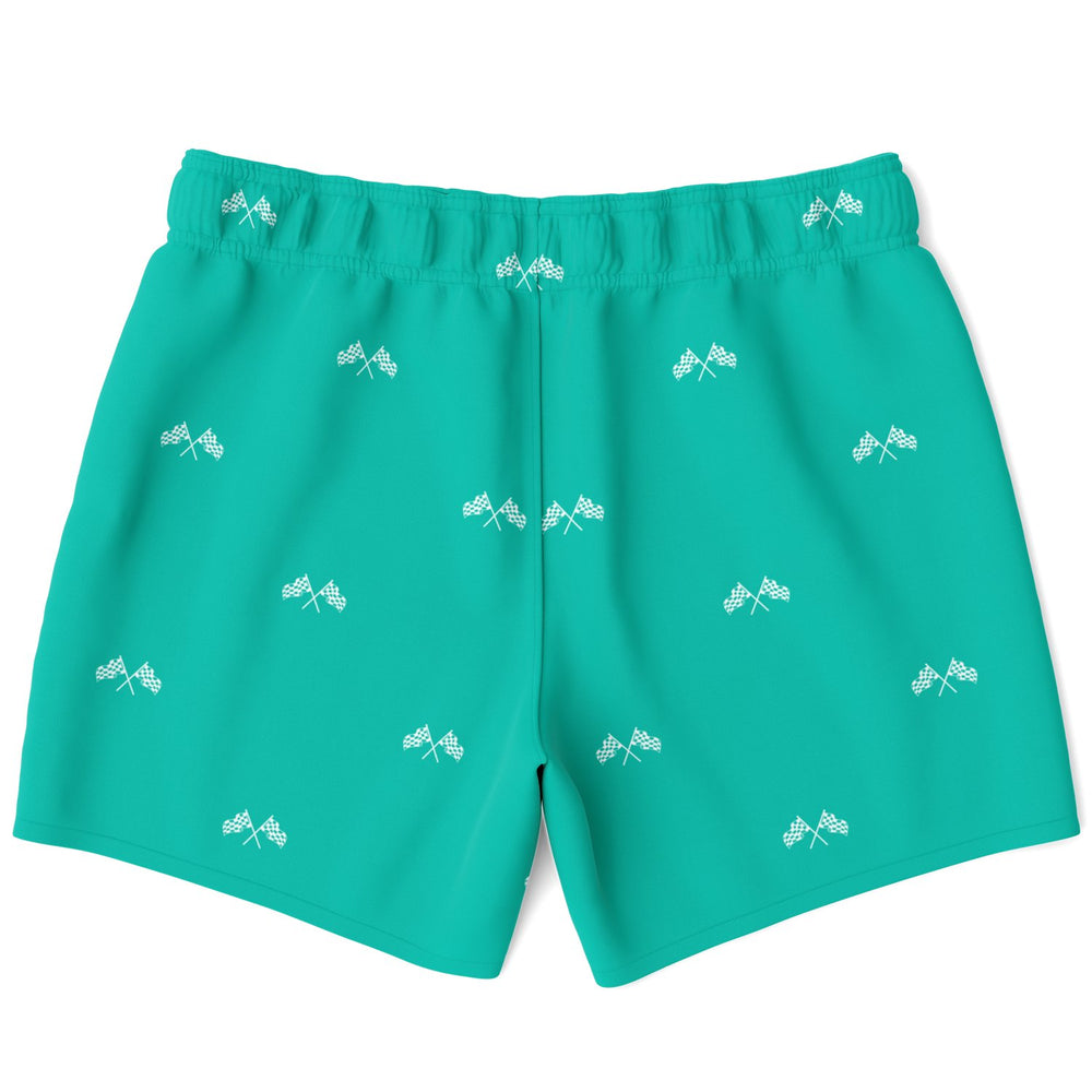 Final Lap Swim Trunks - Teal (Clearance) - Furious Motorsport