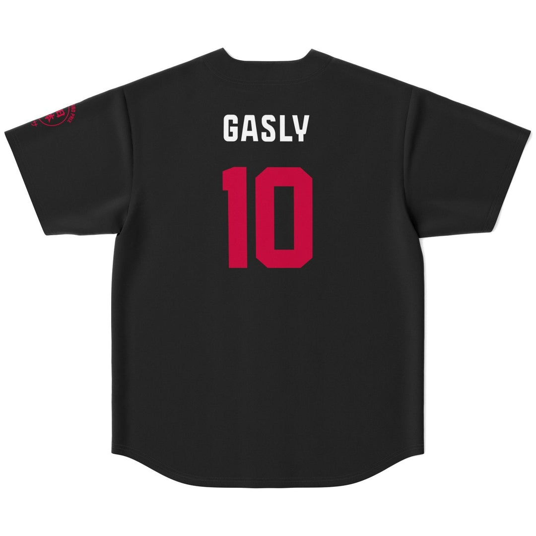 Gasly - Carbon Black Suzuka "Great Wave" Jersey (Clearance) - Furious Motorsport