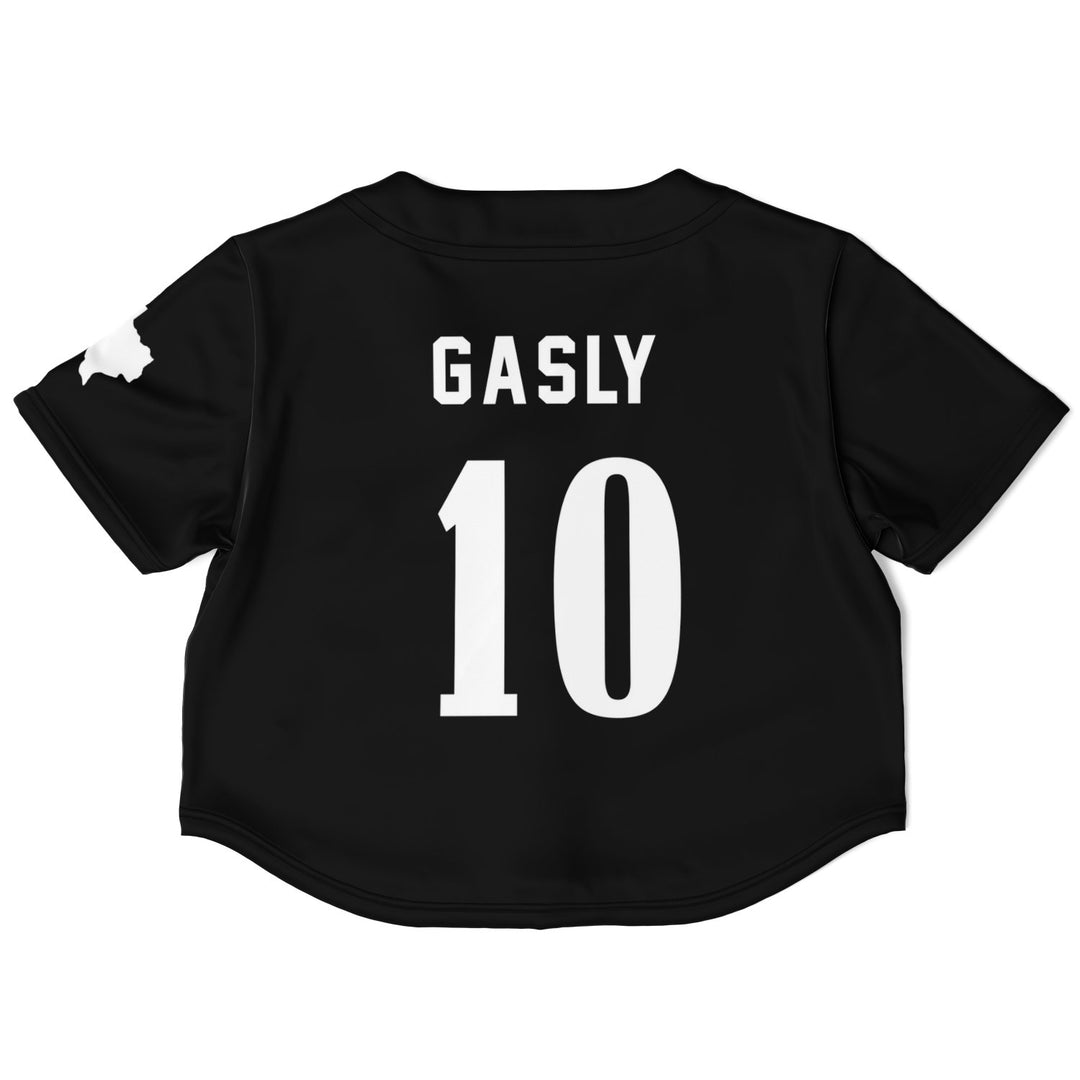 Gasly - Jet Black Austin Crop Top (Clearance) - Furious Motorsport