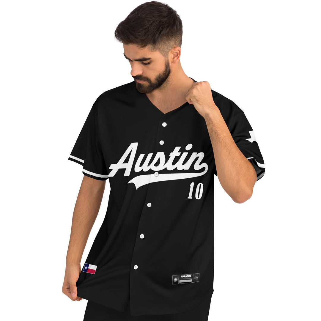 Gasly - Jet Black Austin Jersey (Clearance) - Furious Motorsport