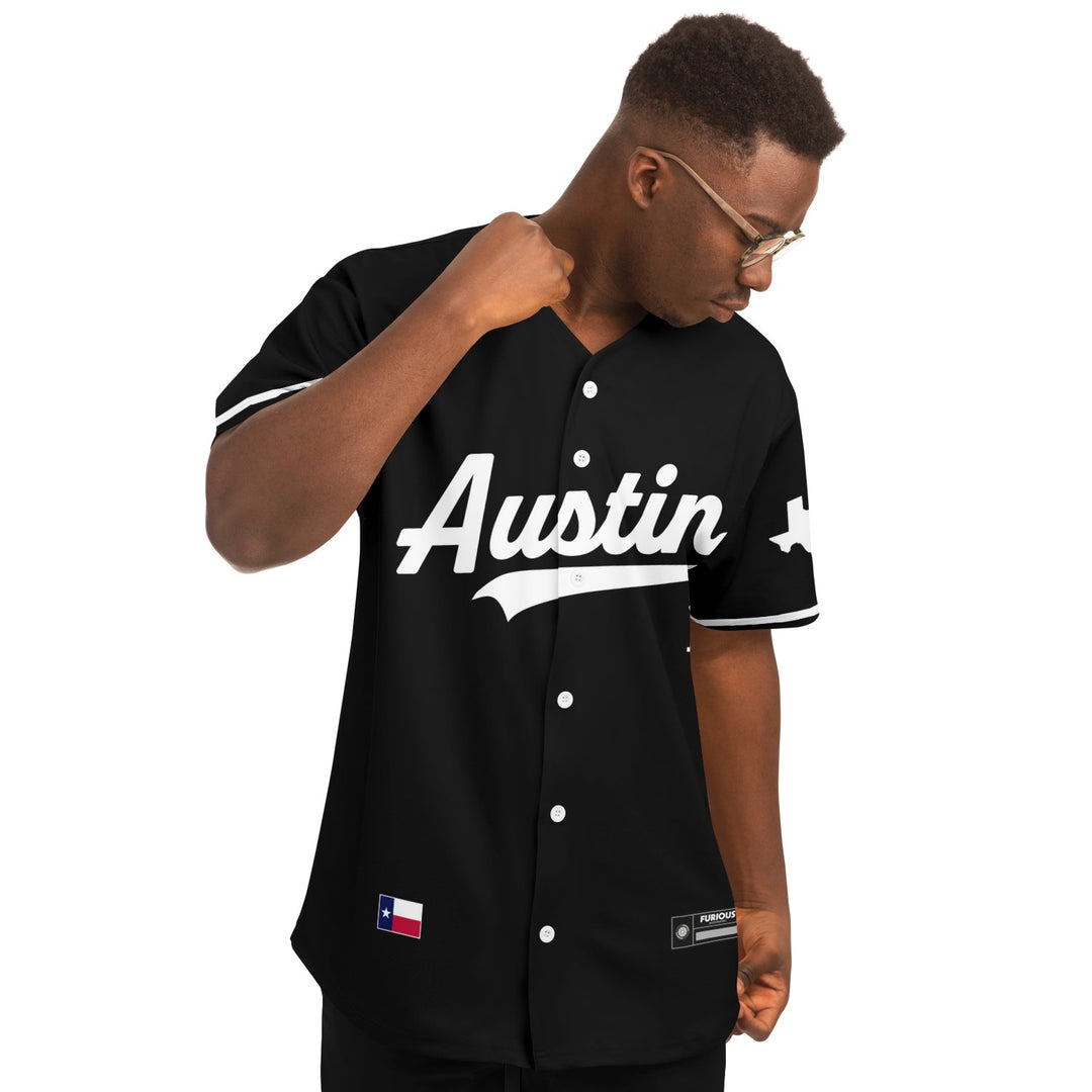 Gasly - Jet Black Austin Jersey (Clearance) - Furious Motorsport