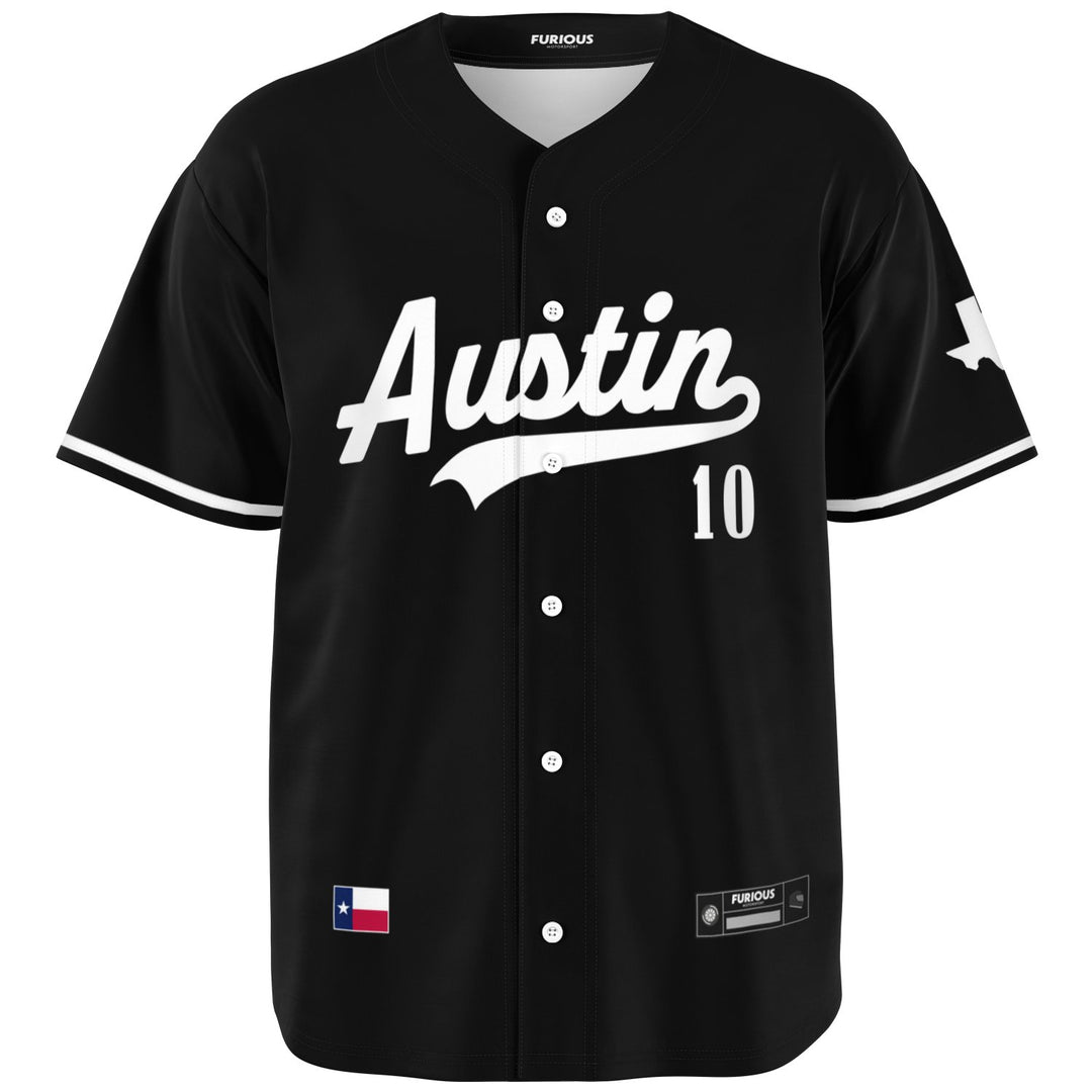 Gasly - Jet Black Austin Jersey (Clearance) - Furious Motorsport