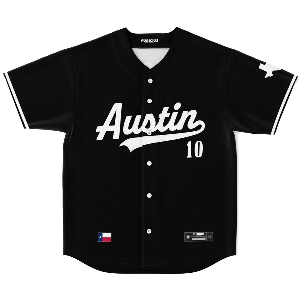 Gasly - Jet Black Austin Jersey (Clearance) - Furious Motorsport