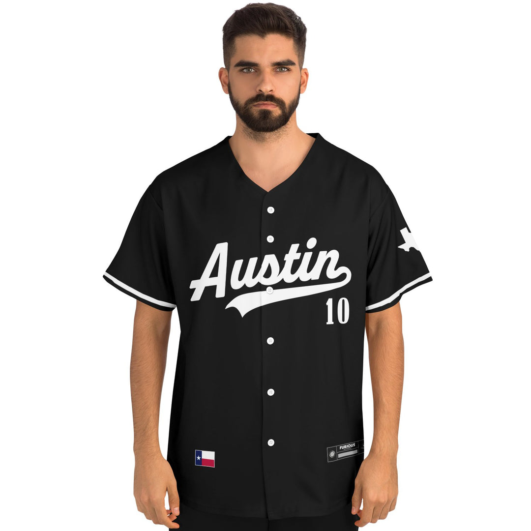 Gasly - Jet Black Austin Jersey (Clearance) - Furious Motorsport