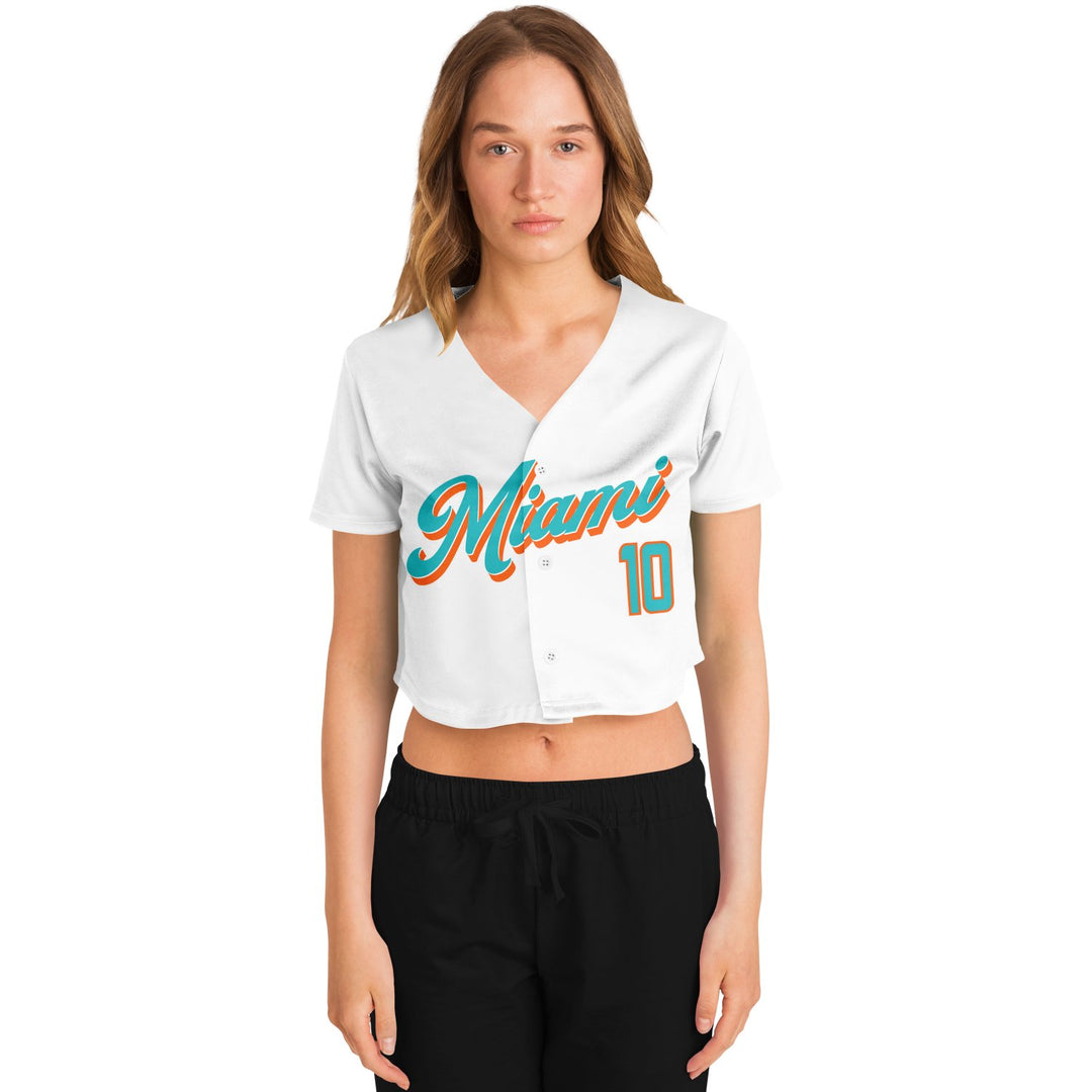 Gasly - Miami 305 Home Crop Top - Furious Motorsport