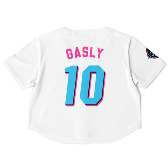 Gasly - Miami Vice Home Crop Top - Furious Motorsport