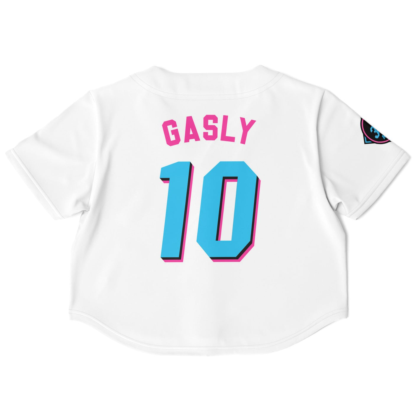 Gasly - Miami Vice Home Crop Top - Furious Motorsport