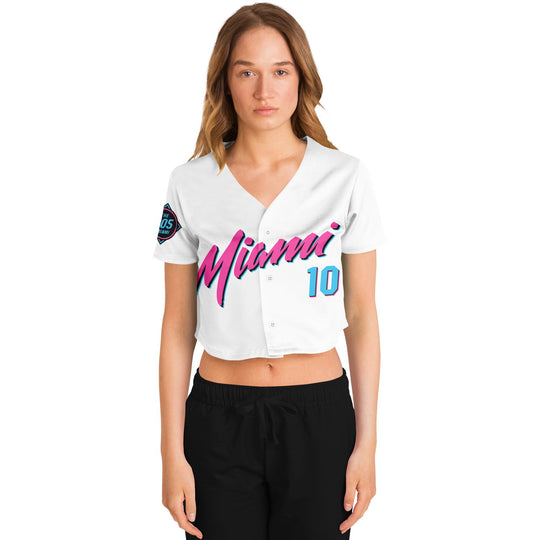 Gasly - Miami Vice Home Crop Top - Furious Motorsport