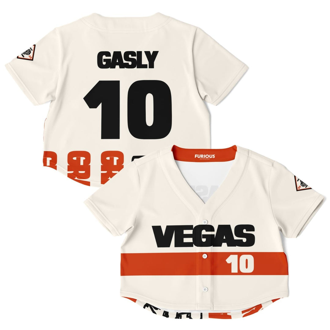 Gasly - Vegas Street Circuit Crop Top (Clearance) - Furious Motorsport