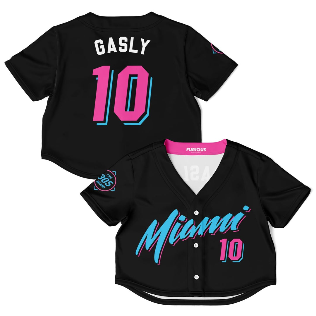 Gasly - Vice City Crop Top Jersey - Furious Motorsport