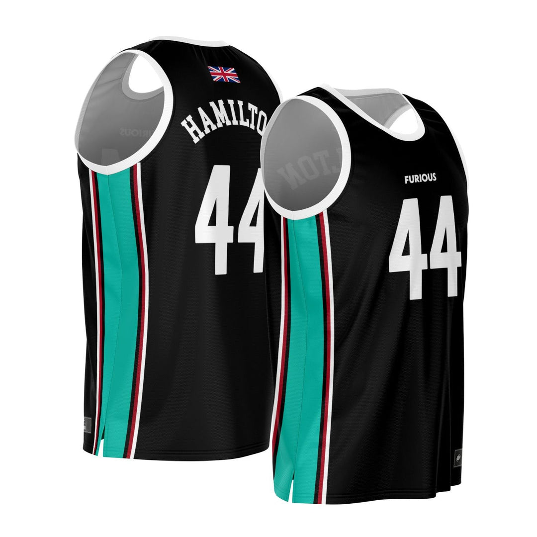 Hamilton - Black Downforce Edition Jersey - Furious Motorsport