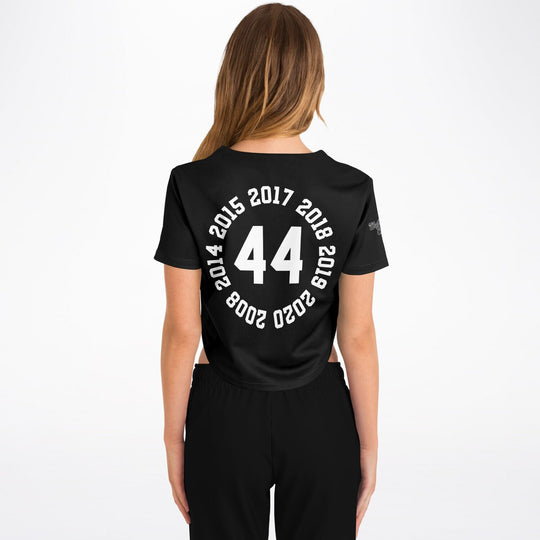 Hamilton - Black WDC Banner Crop Top Jersey - Furious Motorsport