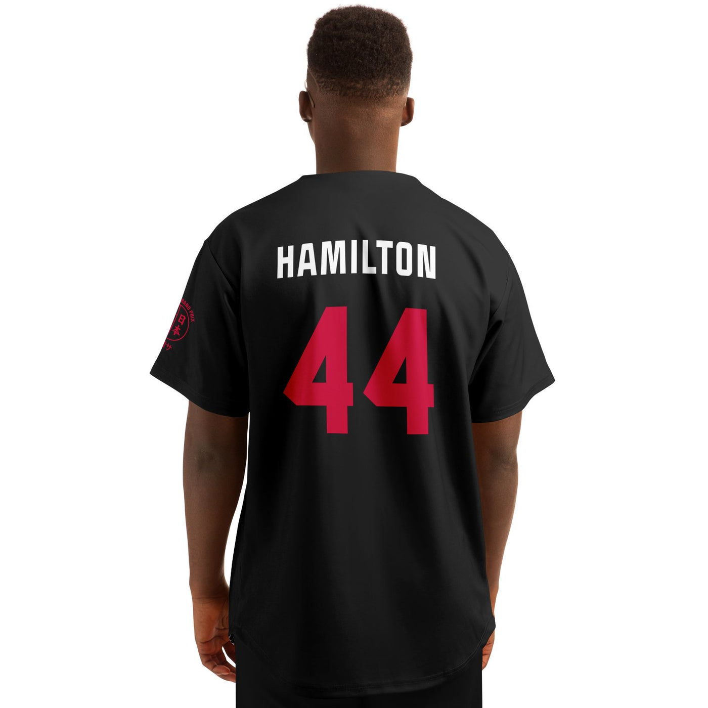 Hamilton - Carbon Black Suzuka "Great Wave" Jersey - Furious Motorsport