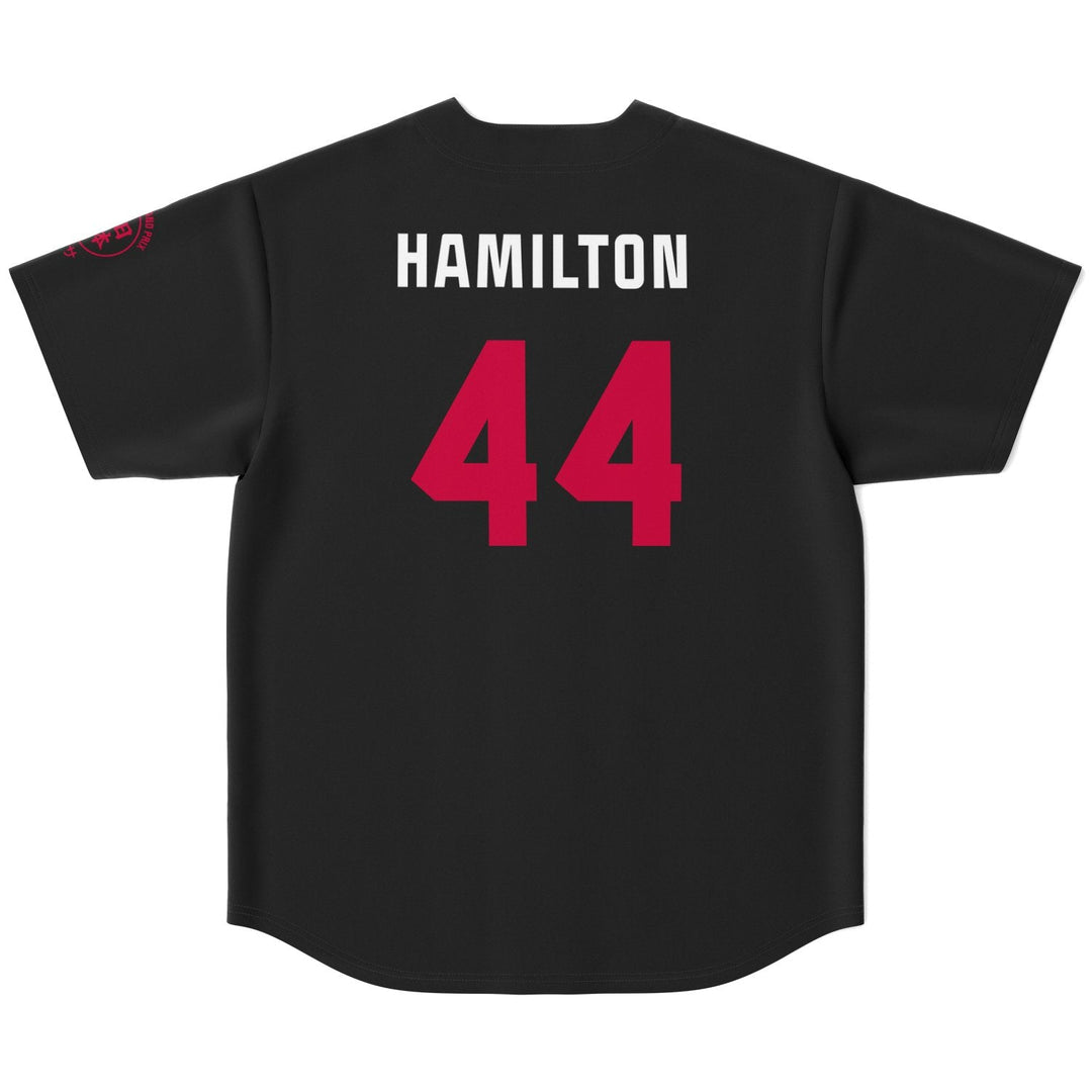 Hamilton - Carbon Black Suzuka "Great Wave" Jersey (Clearance) - Furious Motorsport