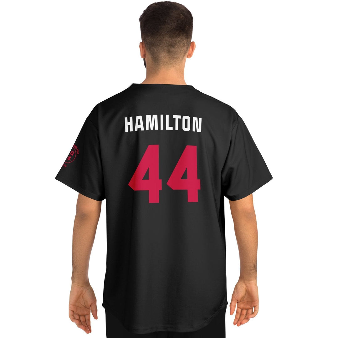 Hamilton - Carbon Black Suzuka "Great Wave" Jersey (Clearance) - Furious Motorsport