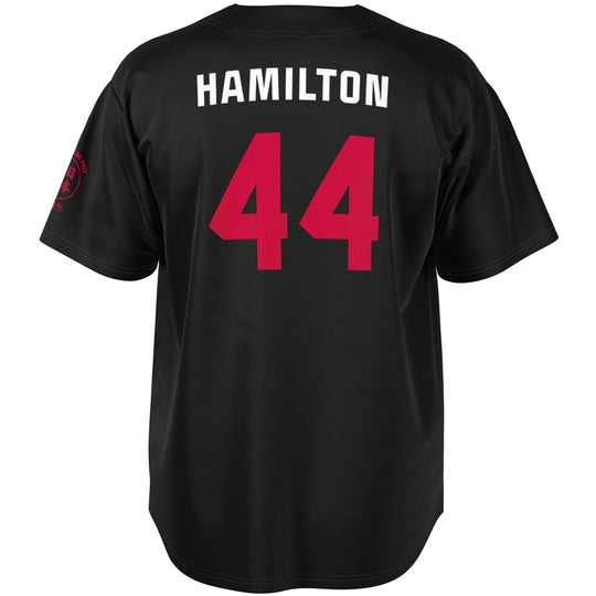 Hamilton - Carbon Black Suzuka "Great Wave" Jersey (Clearance) - Furious Motorsport