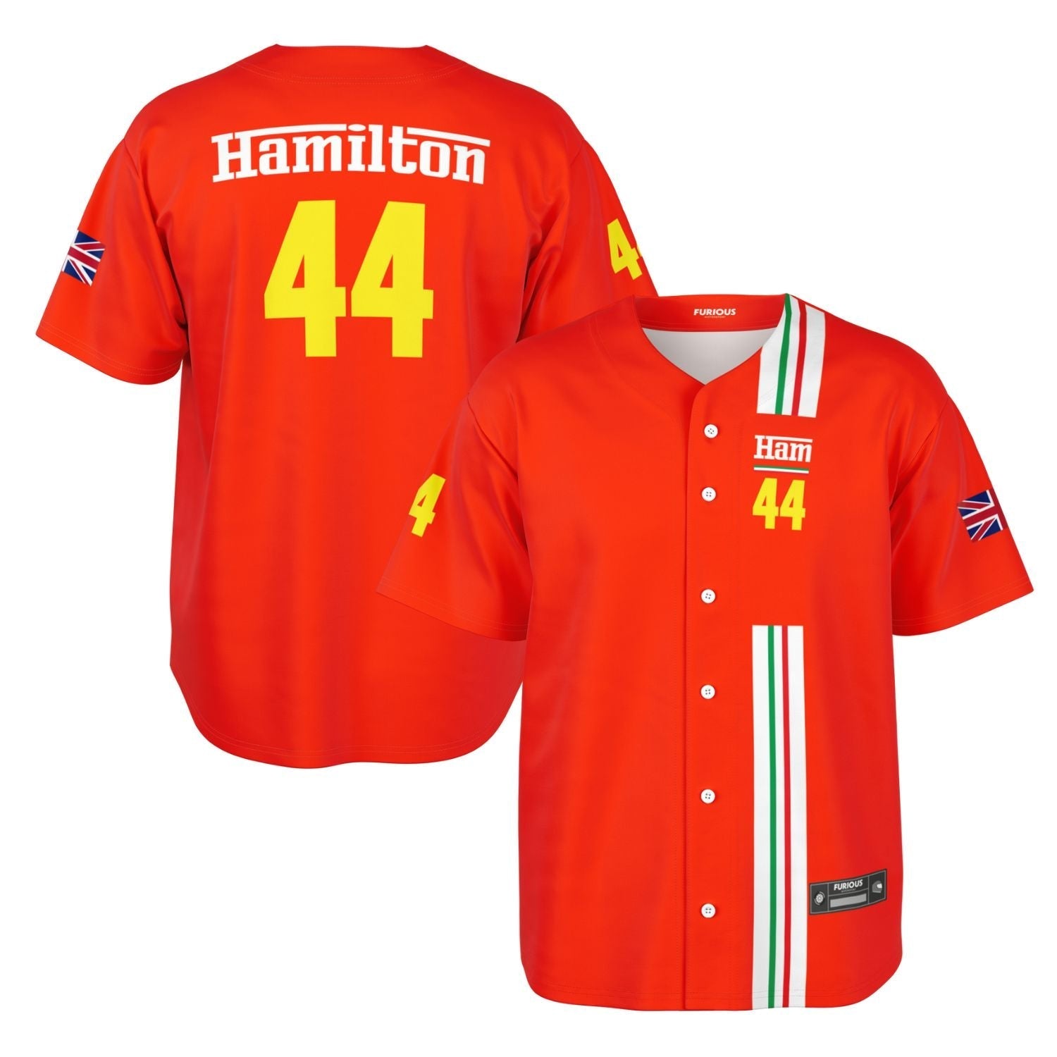 Hamilton - Classic Away Jersey (Clearance) - Furious Motorsport