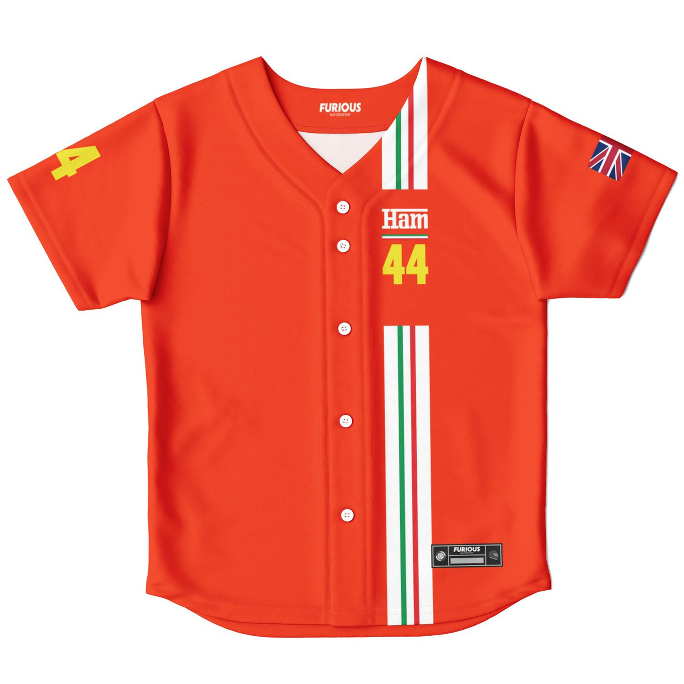 Hamilton - Classic Away Kids Jersey - Furious Motorsport